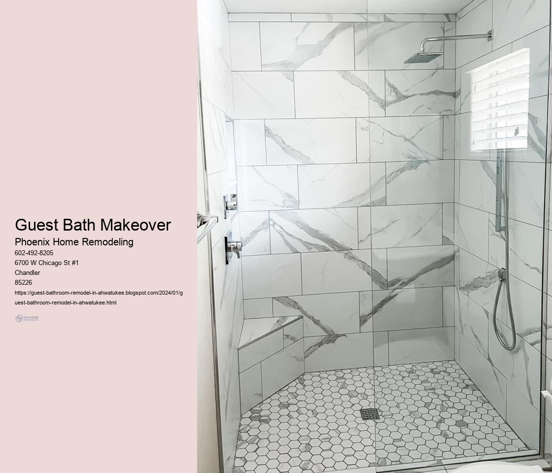 Guest Bath Makeover